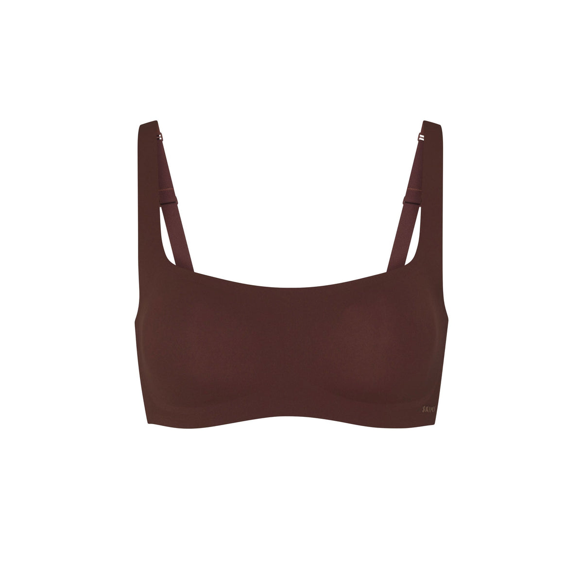 NAKED SCOOP BRALETTE | COCOA