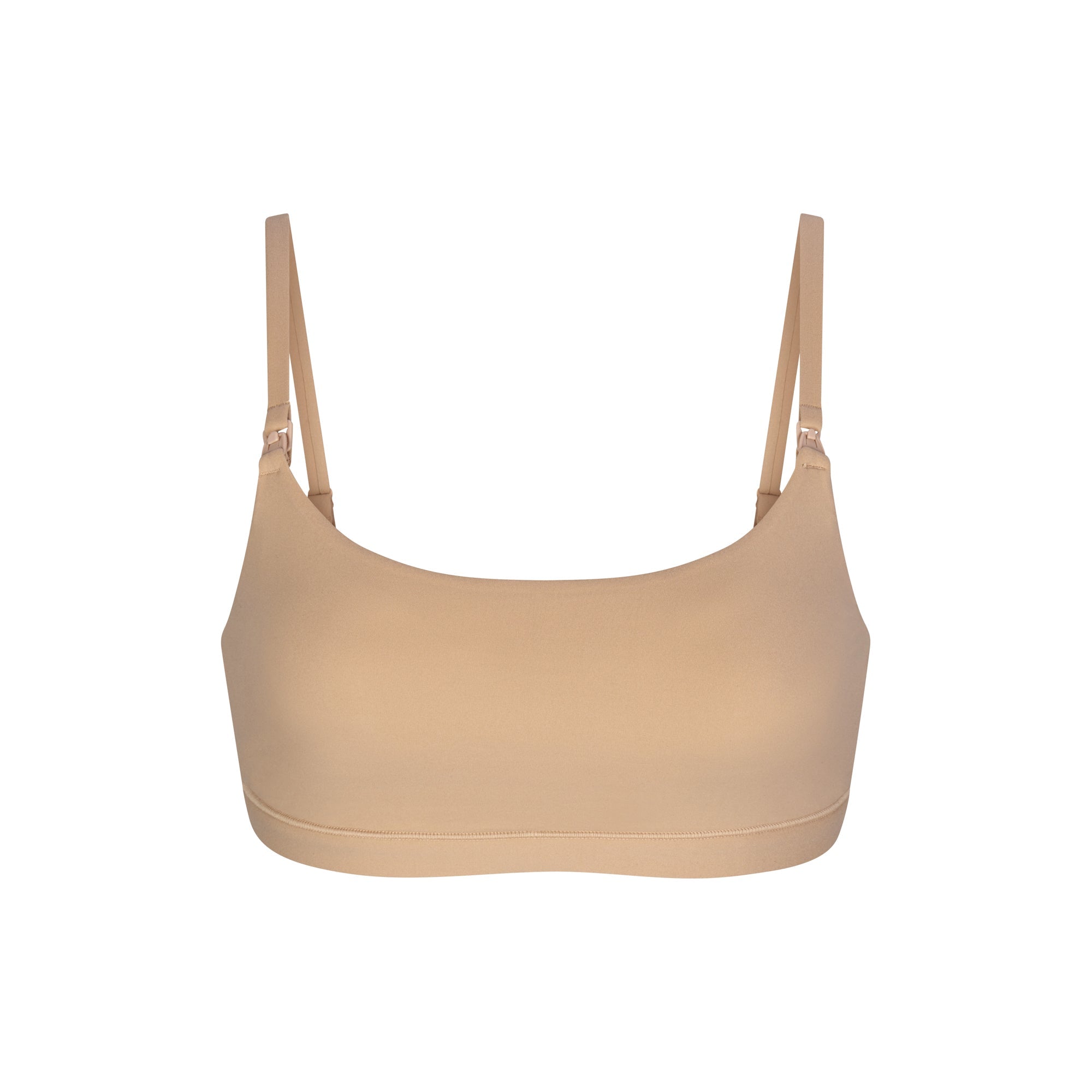 FITS EVERYBODY MATERNITY NURSING SCOOP BRALETTE | CLAY