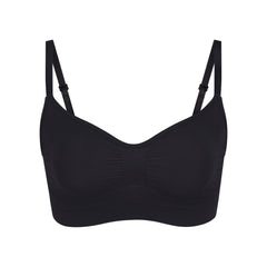 SEAMLESS SCULPT BRALETTE | ONYX