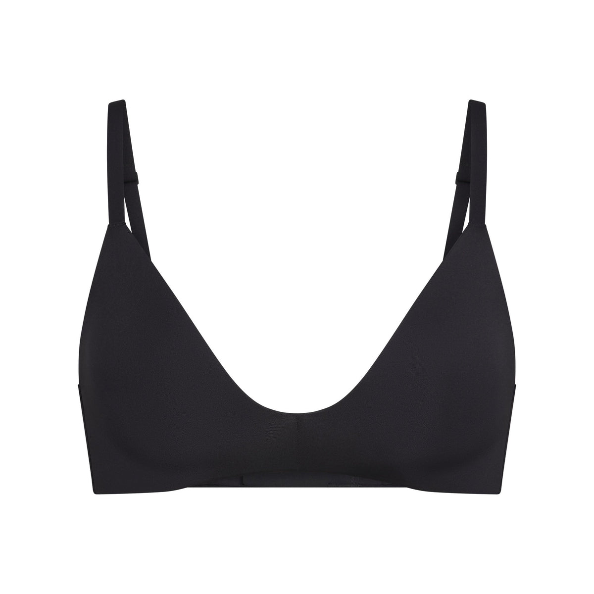 WIRELESS FORM T-SHIRT DEMI BRA | ONYX