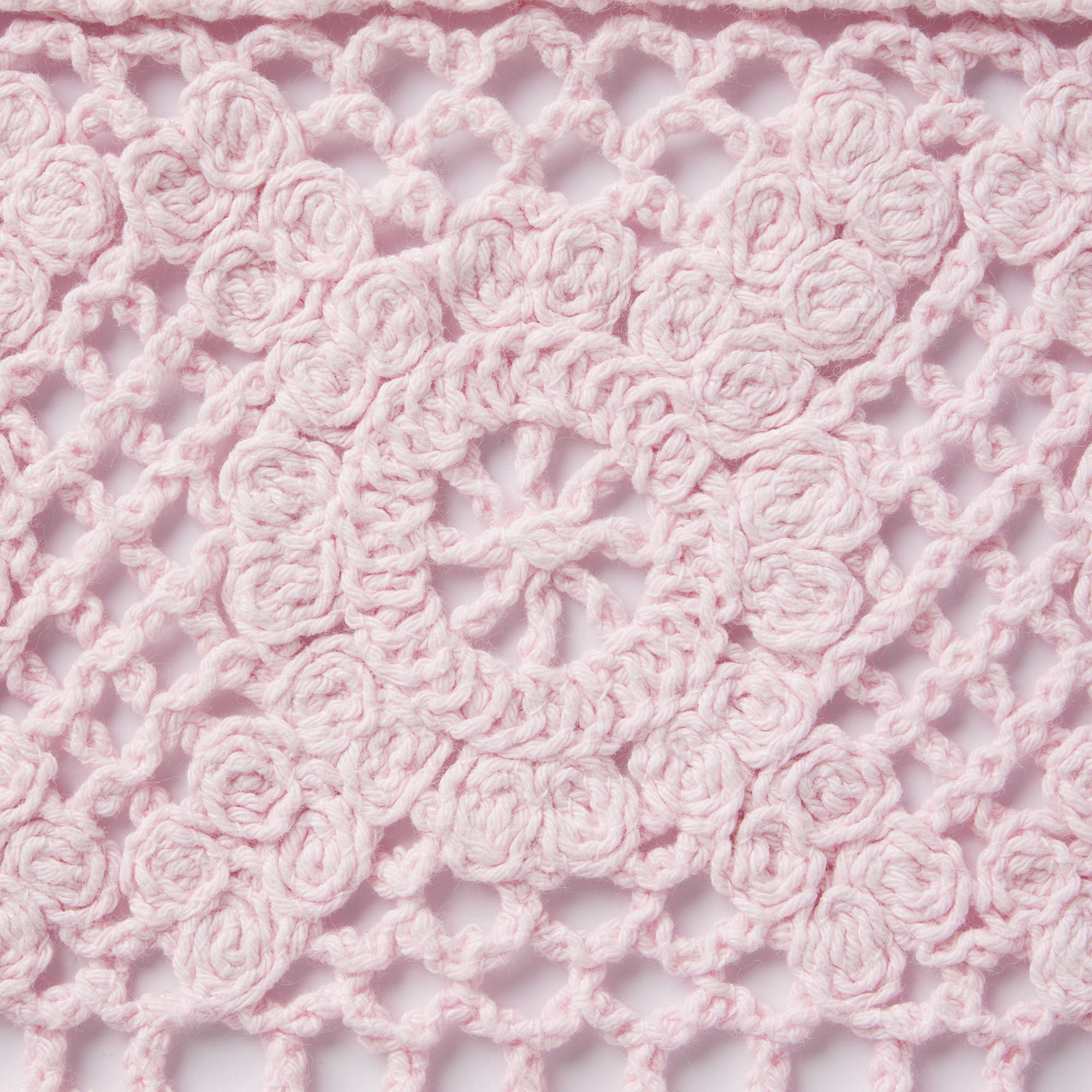 SWIM COVER-UPS CROCHET FLARE PANT | CHERRY BLOSSOM