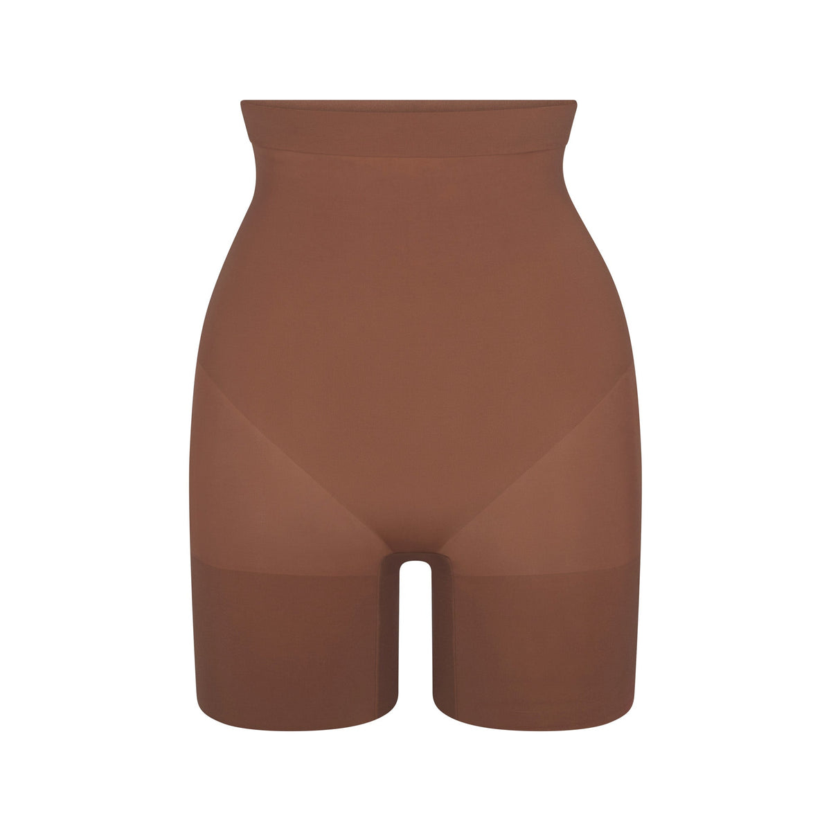 SHEER SEAMLESS HIGH-WAISTED MID THIGH SHORT | JASPER