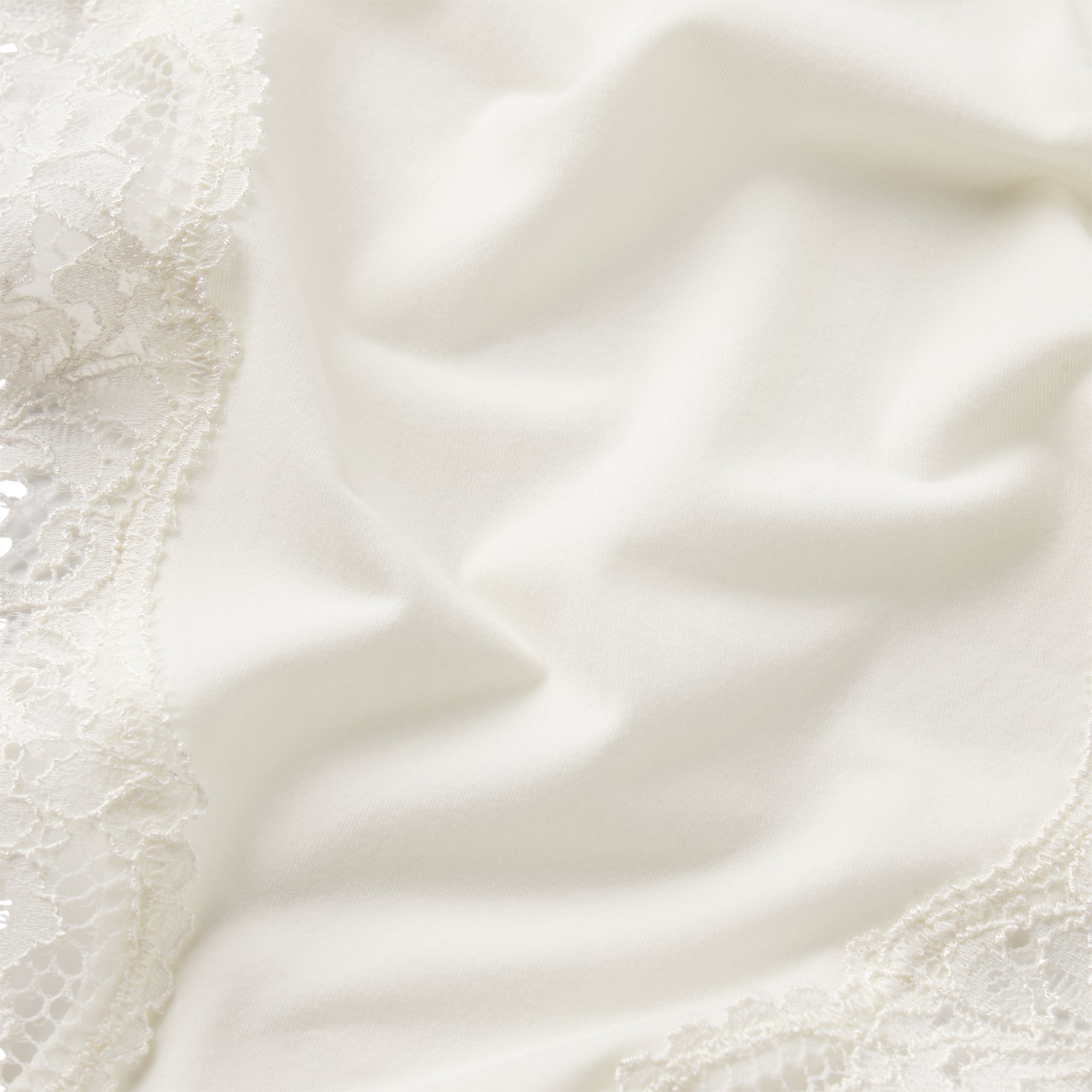 FITS EVERYBODY LACE CHEEKY TANGA 5-PACK | IVORY PEARL BOW MULTI
