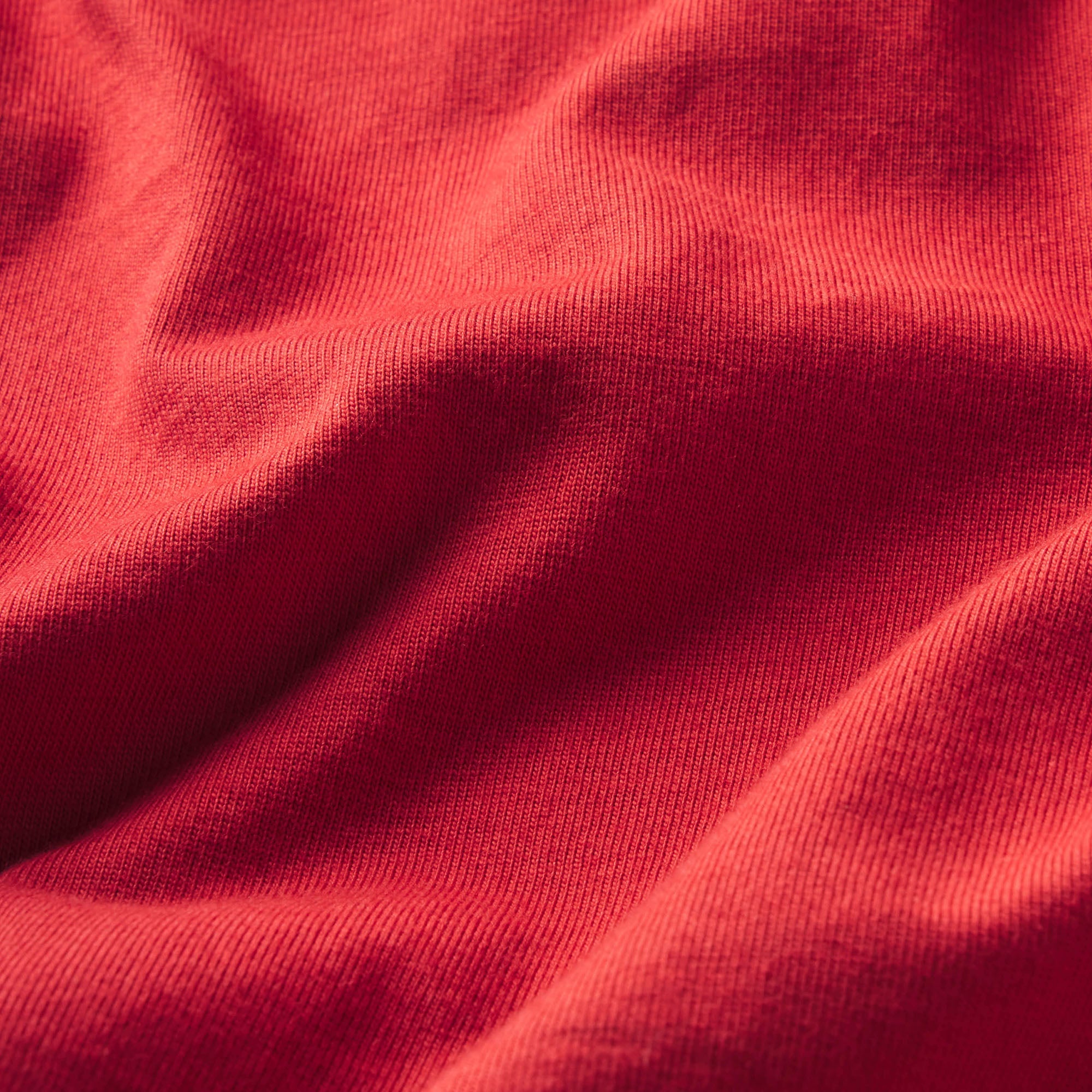 HEAVYWEIGHT COTTON MENS CLASSIC CREWNECK | WASHED RED