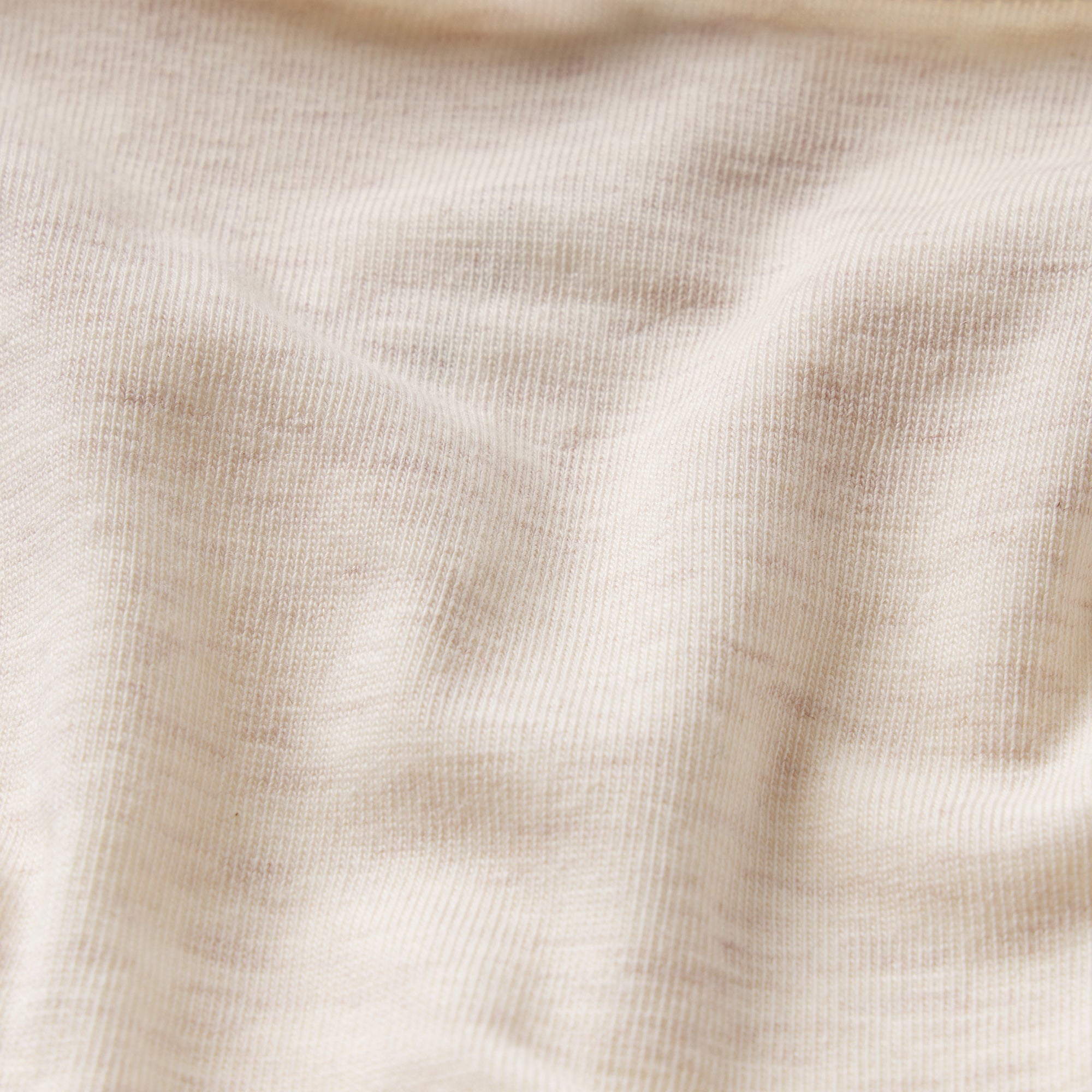 LIGHTWEIGHT COTTON RUCHED BACK HIPSTER | OATMEAL HEATHER