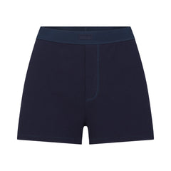 COTTON RIB LOOSE BOXER | NAVY