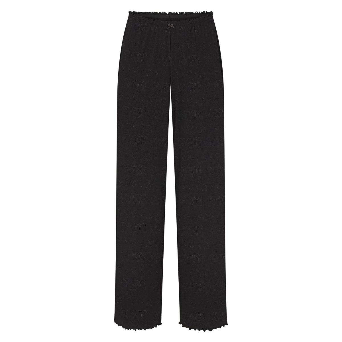 LOGO POINTELLE STRAIGHT LEG PANT | SOOT