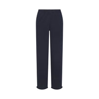 BOYFRIEND FLEECE STRAIGHT LEG PANT | NAVY