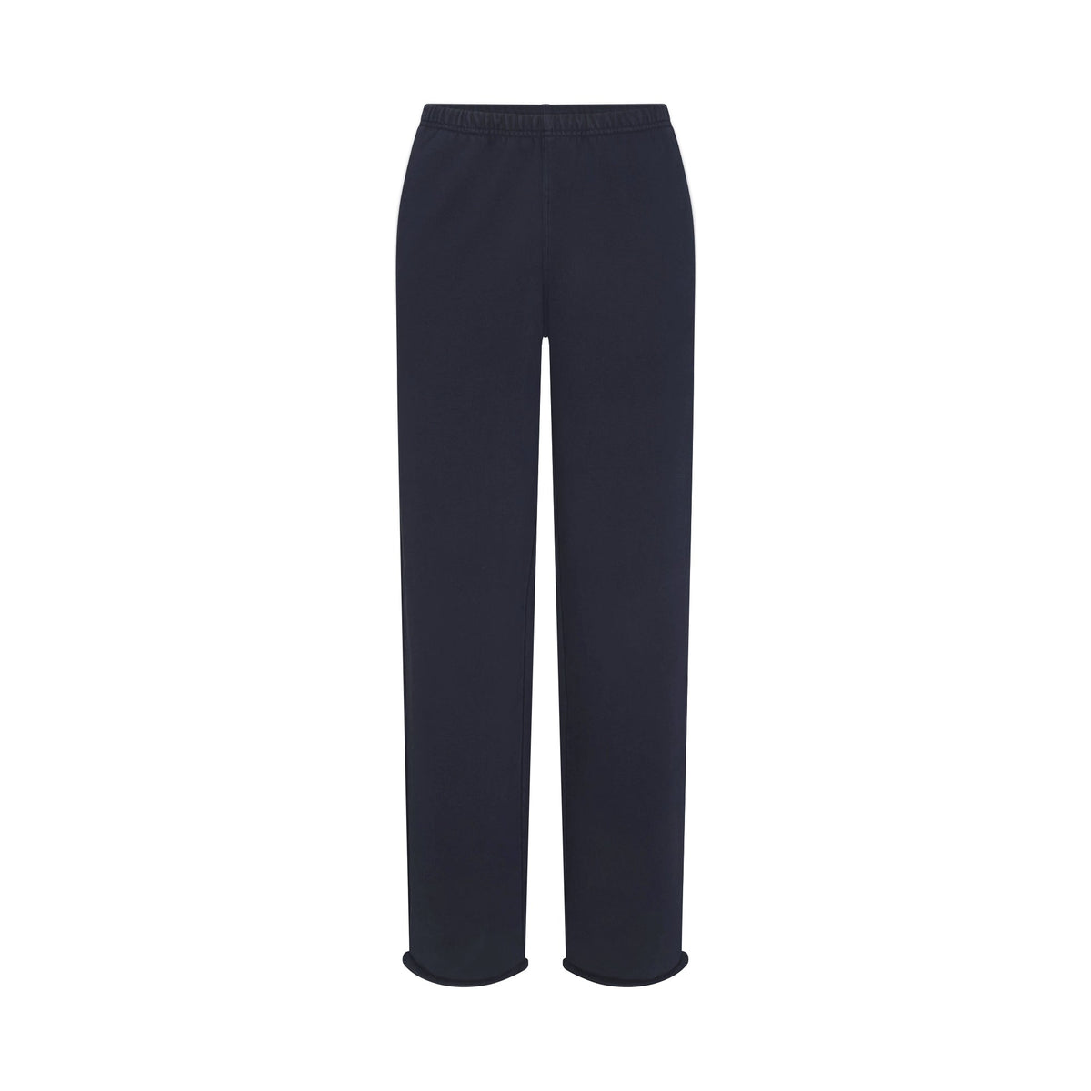 BOYFRIEND FLEECE STRAIGHT LEG PANT | NAVY