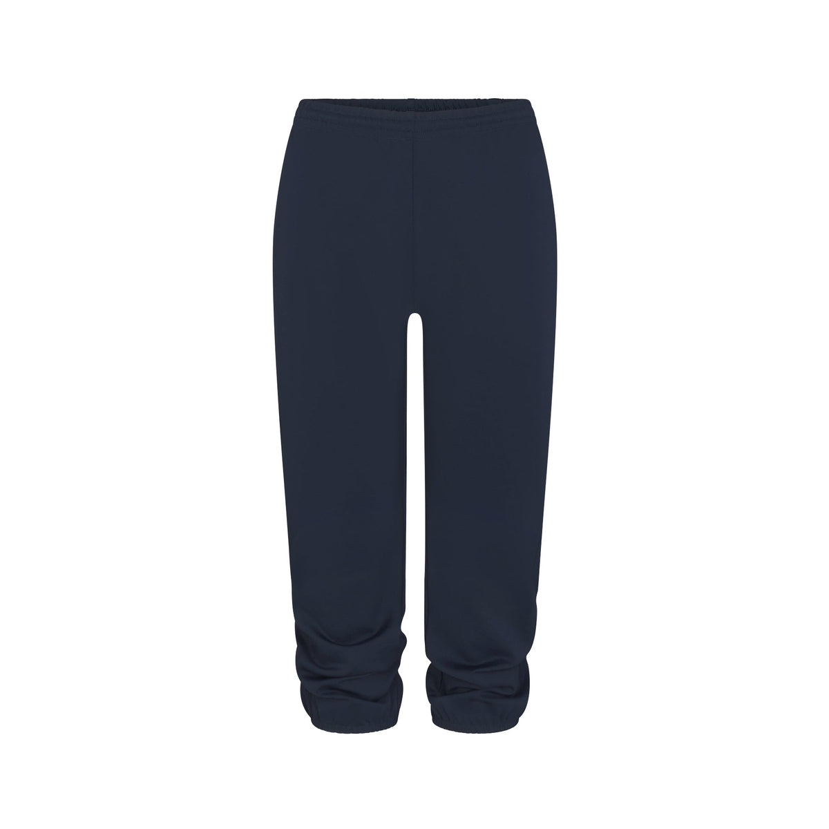 HEAVYWEIGHT CREPE CROPPED JOGGER | NAVY