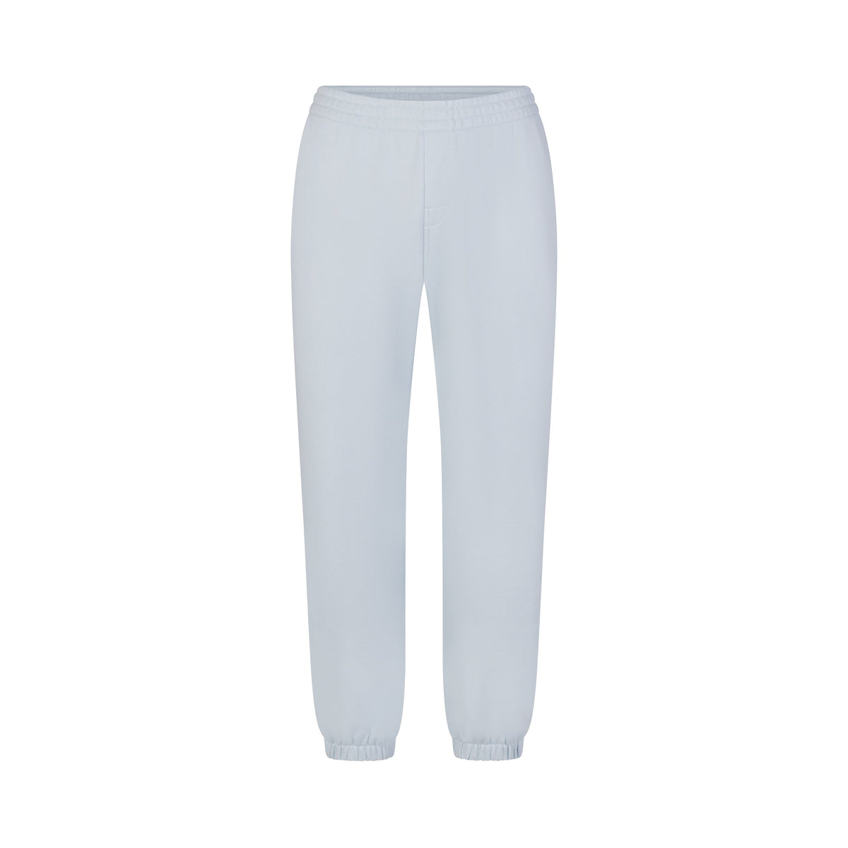 DRAPEY FRENCH TERRY CROPPED JOGGER | POWDER BLUE