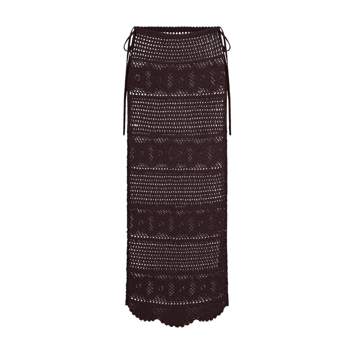 SWIM COVER-UPS CROCHET LONG SKIRT | PHOENIX