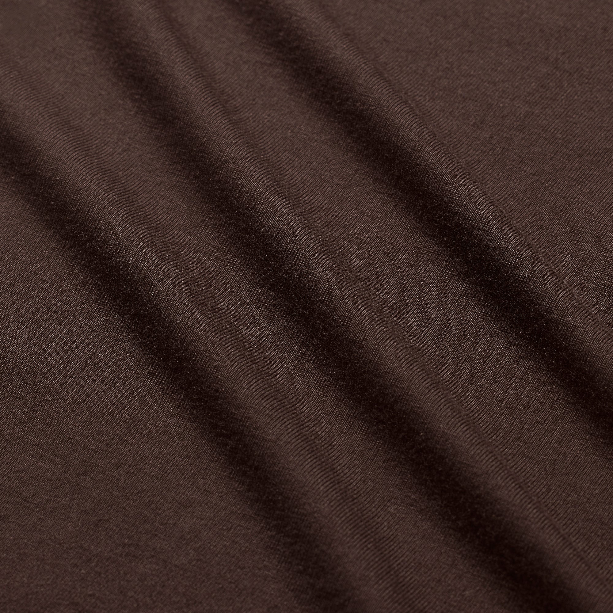 SMOOTH LAYERS DEEP PLUNGE MINI DRESS | ESPRESSO
