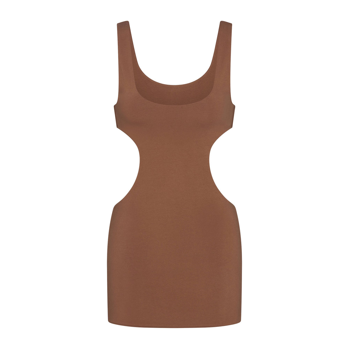 COTTON JERSEY CUT OUT MINI DRESS | JASPER