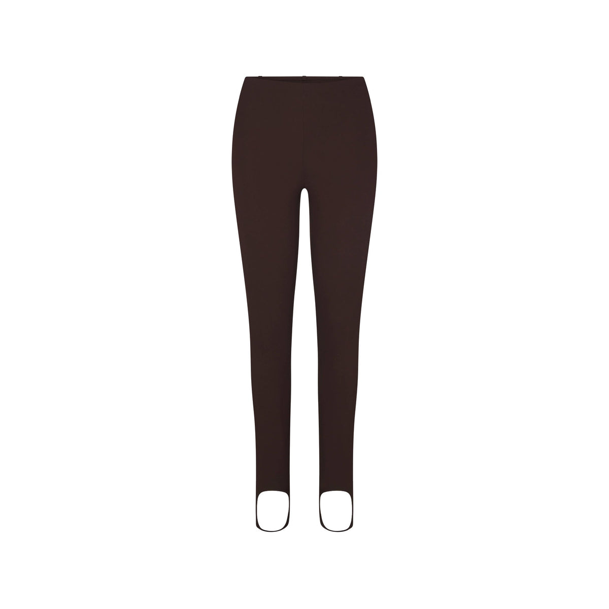 THE ESSENTIAL COLLECTION HIGH-WAISTED STIRRUP LEGGING | ESPRESSO