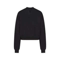 HEAVYWEIGHT FLEECE CREWNECK | ONYX