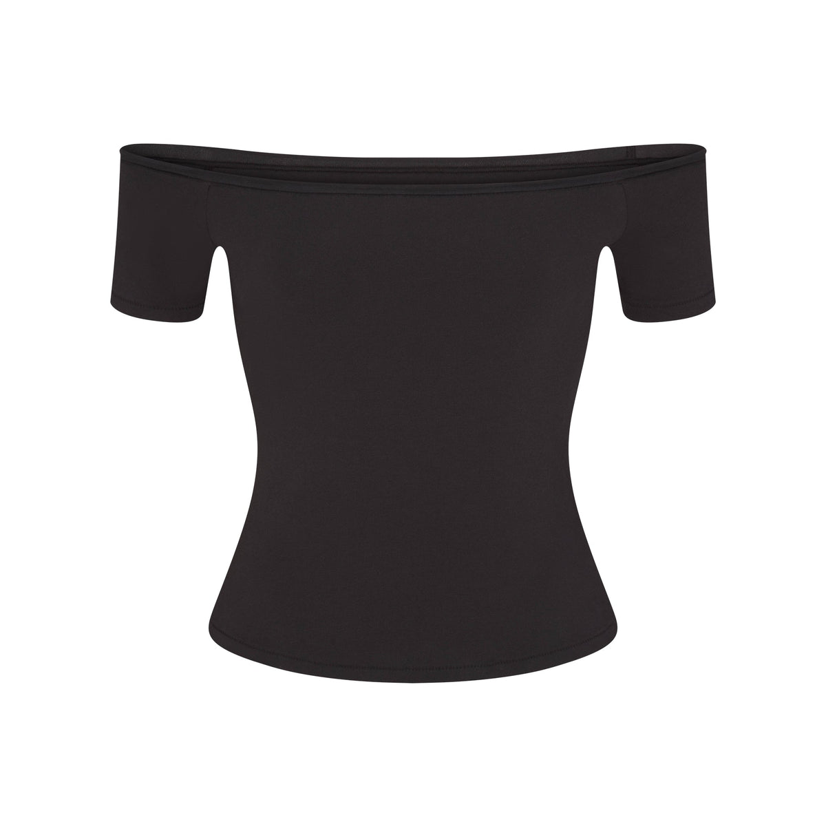COTTON JERSEY OFF THE SHOULDER TOP | SOOT