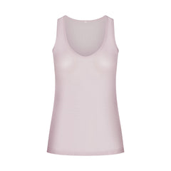 SLINKY KNIT SCOOP LONG TANK | IRIS MICA