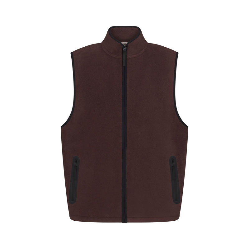 ARCTIC FLEECE MENS VEST | ESPRESSO
