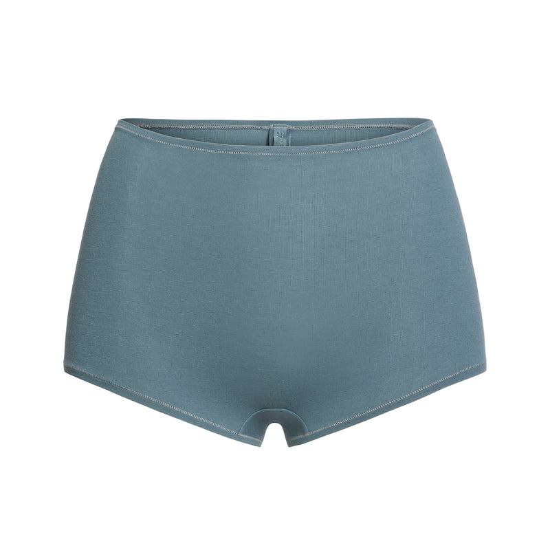 COTTON JERSEY BOY SHORT | KYANITE