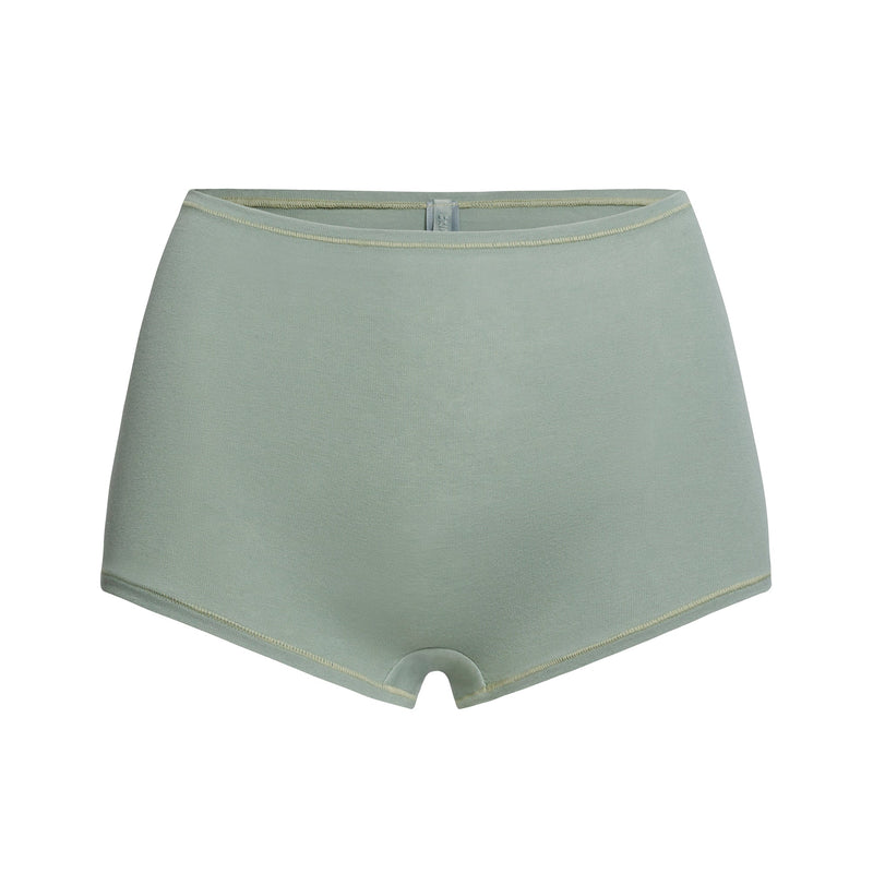 COTTON JERSEY BOY SHORT | MINERAL