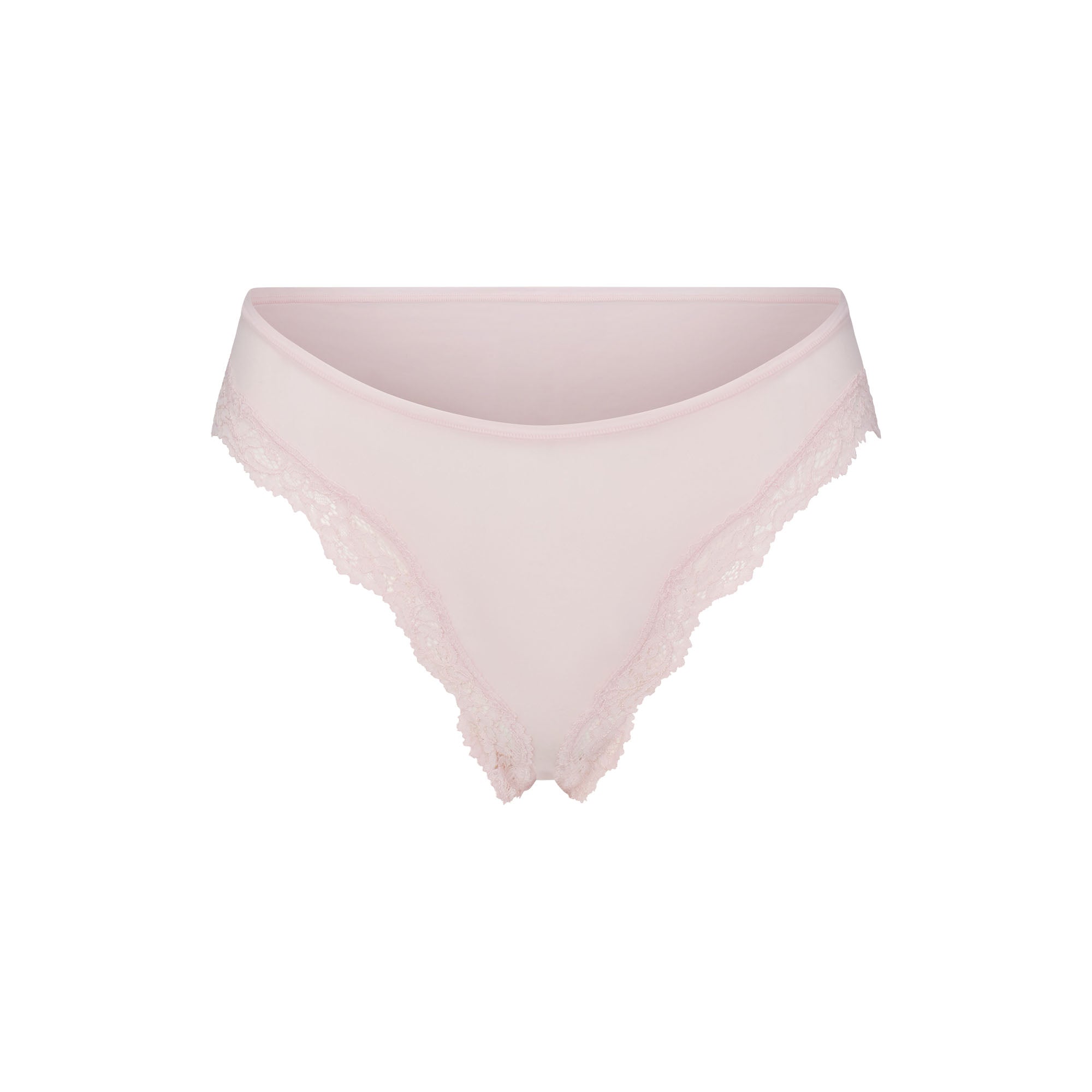 FITS EVERYBODY LACE CHEEKY TANGA 5-PACK | IVORY PEARL BOW MULTI