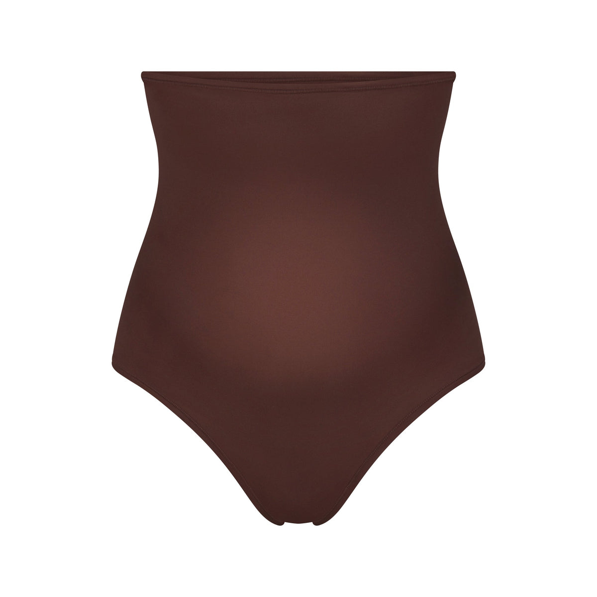 FITS EVERYBODY MATERNITY HIGH-WAISTED THONG | COCOA