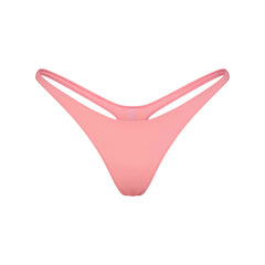 SIGNATURE SWIM THONG BIKINI BOTTOM | MELON