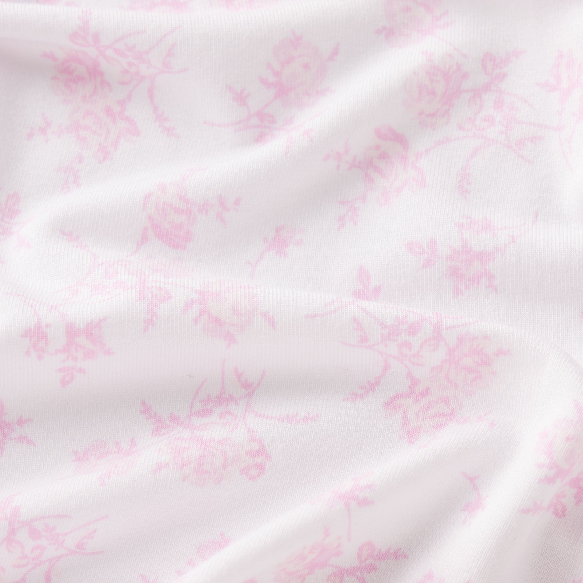 SKIMS SLEEP LONG SLEEVE BUTTON UP SET | SNOW DELICATE FLORAL PRINT