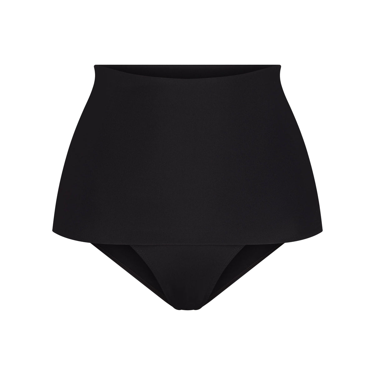 ICONIC SWIM CONVERTIBLE BIKINI BOTTOM | OBSIDIAN