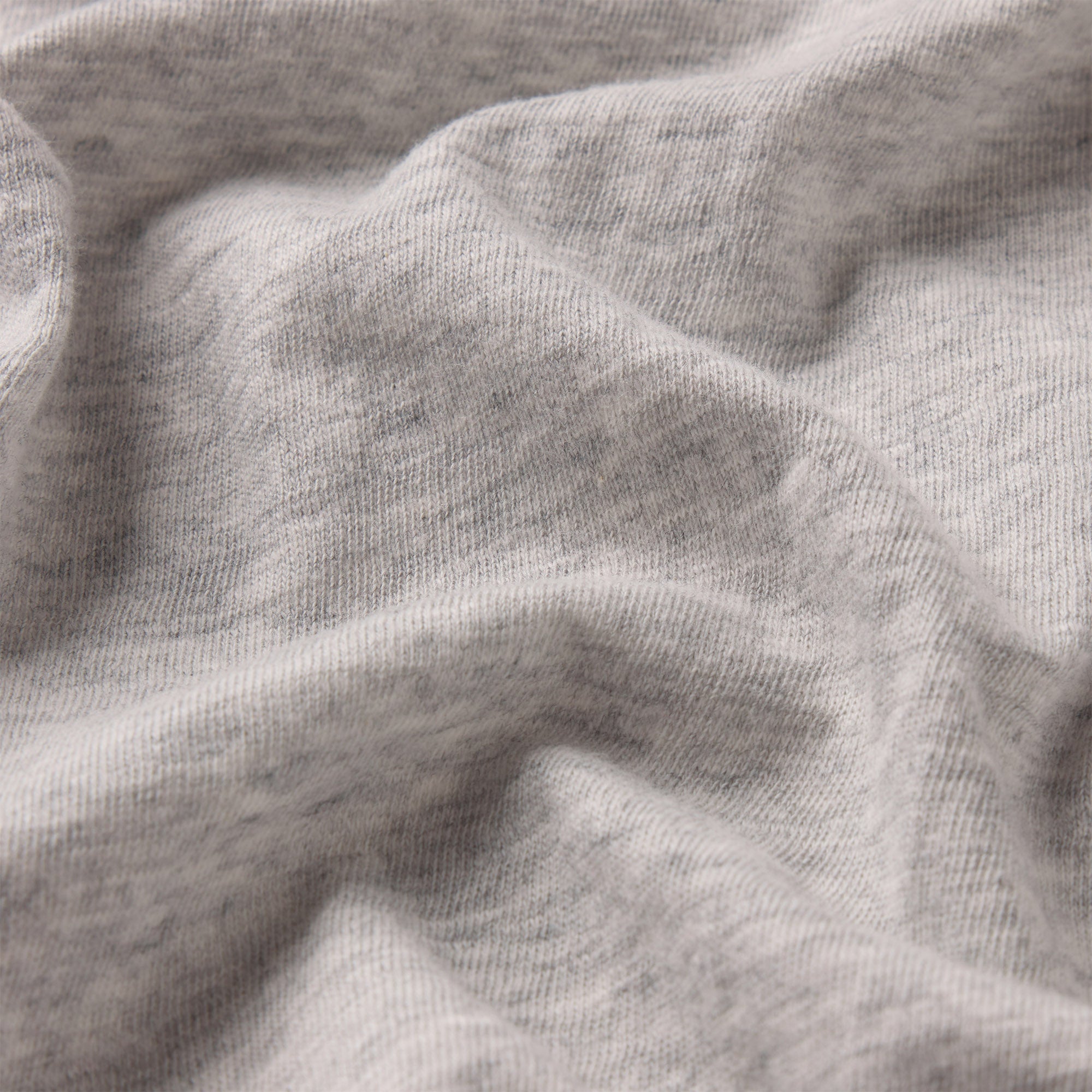 WORN IN JERSEY HIGH CREW TANK | LIGHT HEATHER GREY