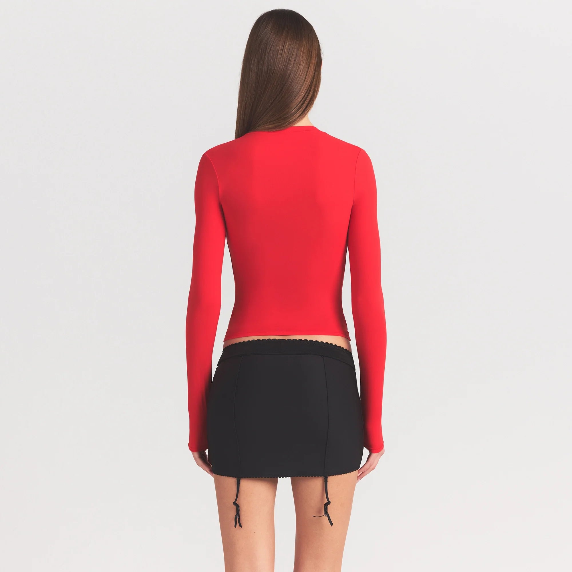 FITS EVERYBODY LONG SLEEVE T-SHIRT | CHERRY