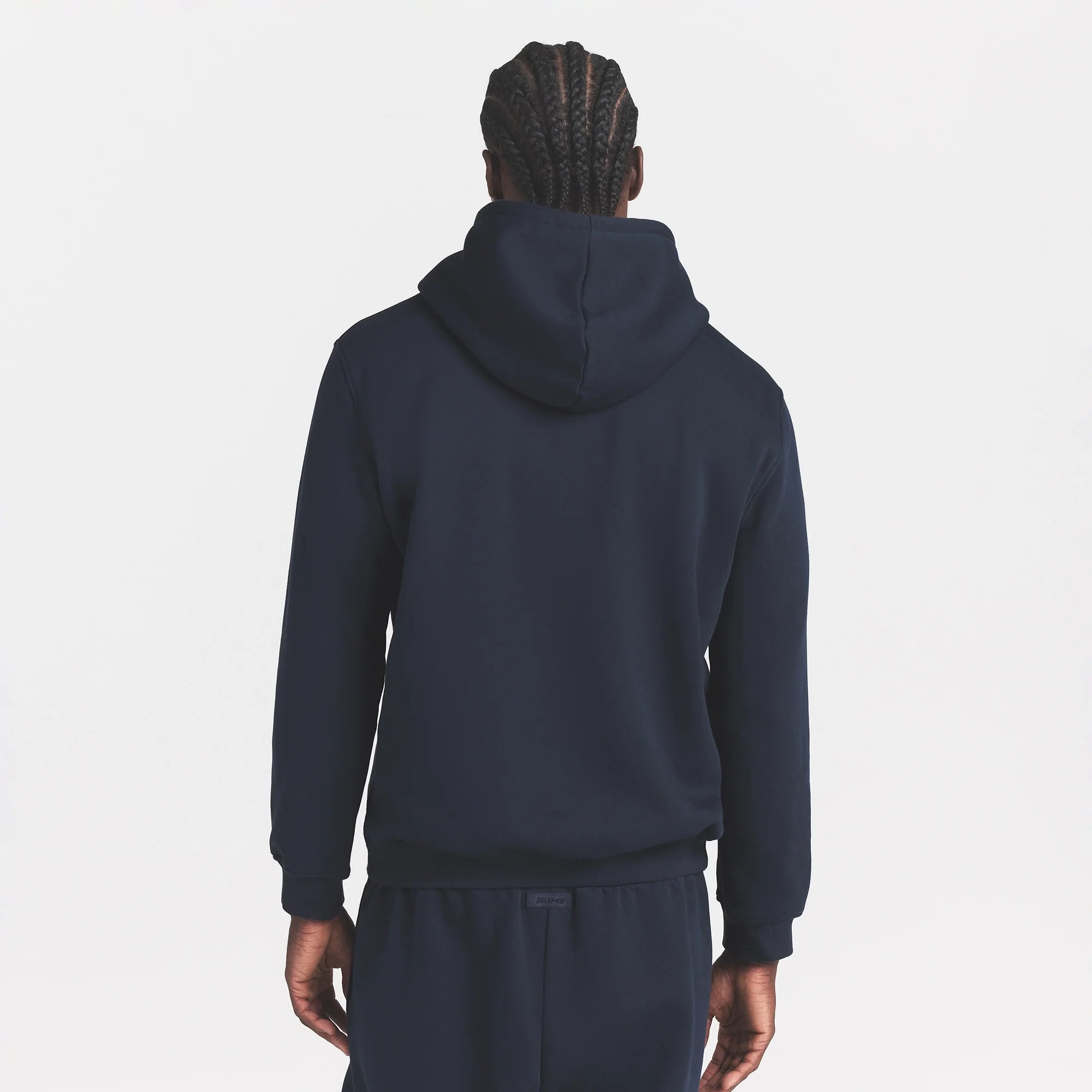 FLEECE LOUNGE MENS CLASSIC HOODIE | NAVY