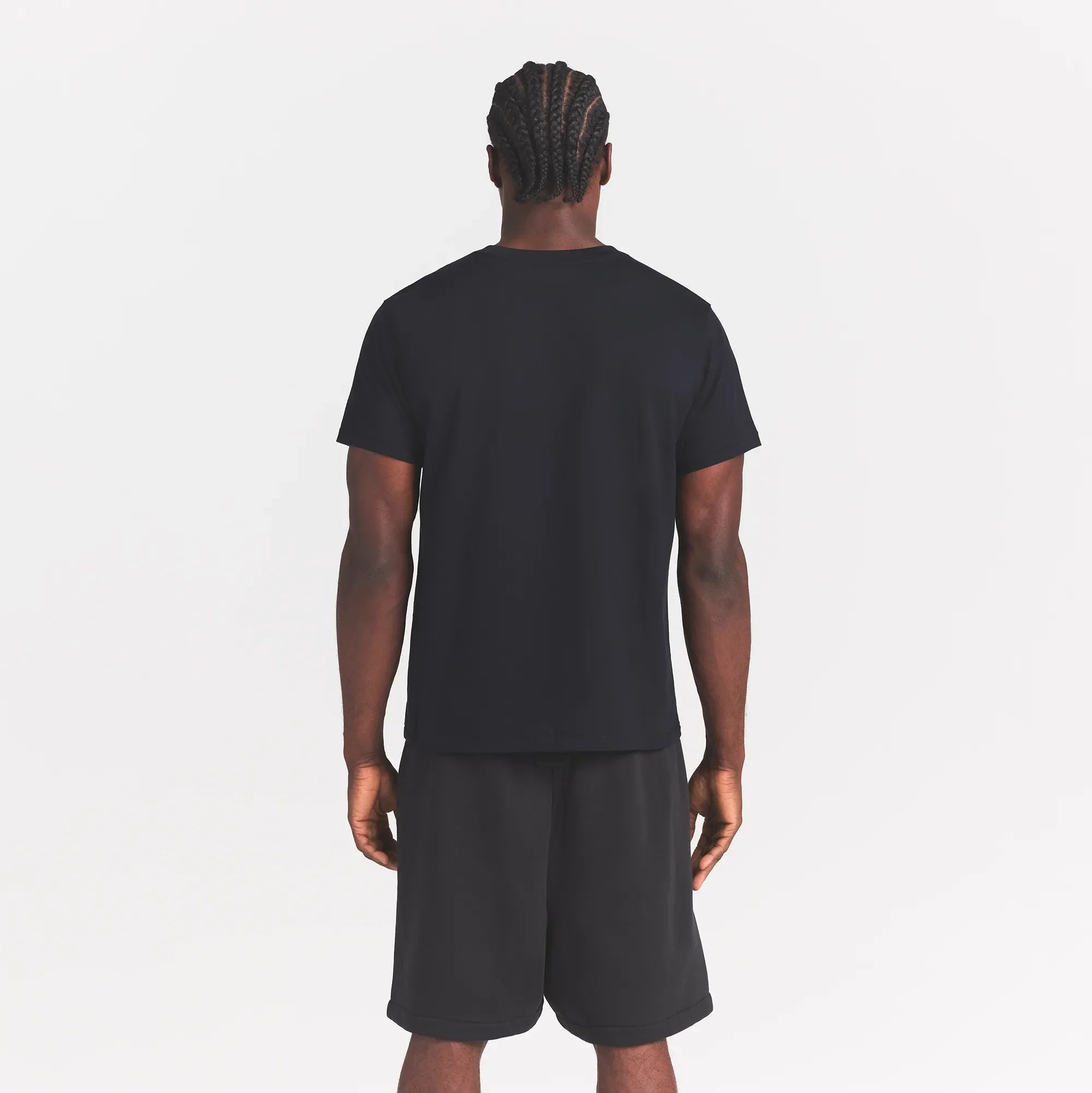 HEAVYWEIGHT COTTON MENS CLASSIC CREWNECK | OBSIDIAN