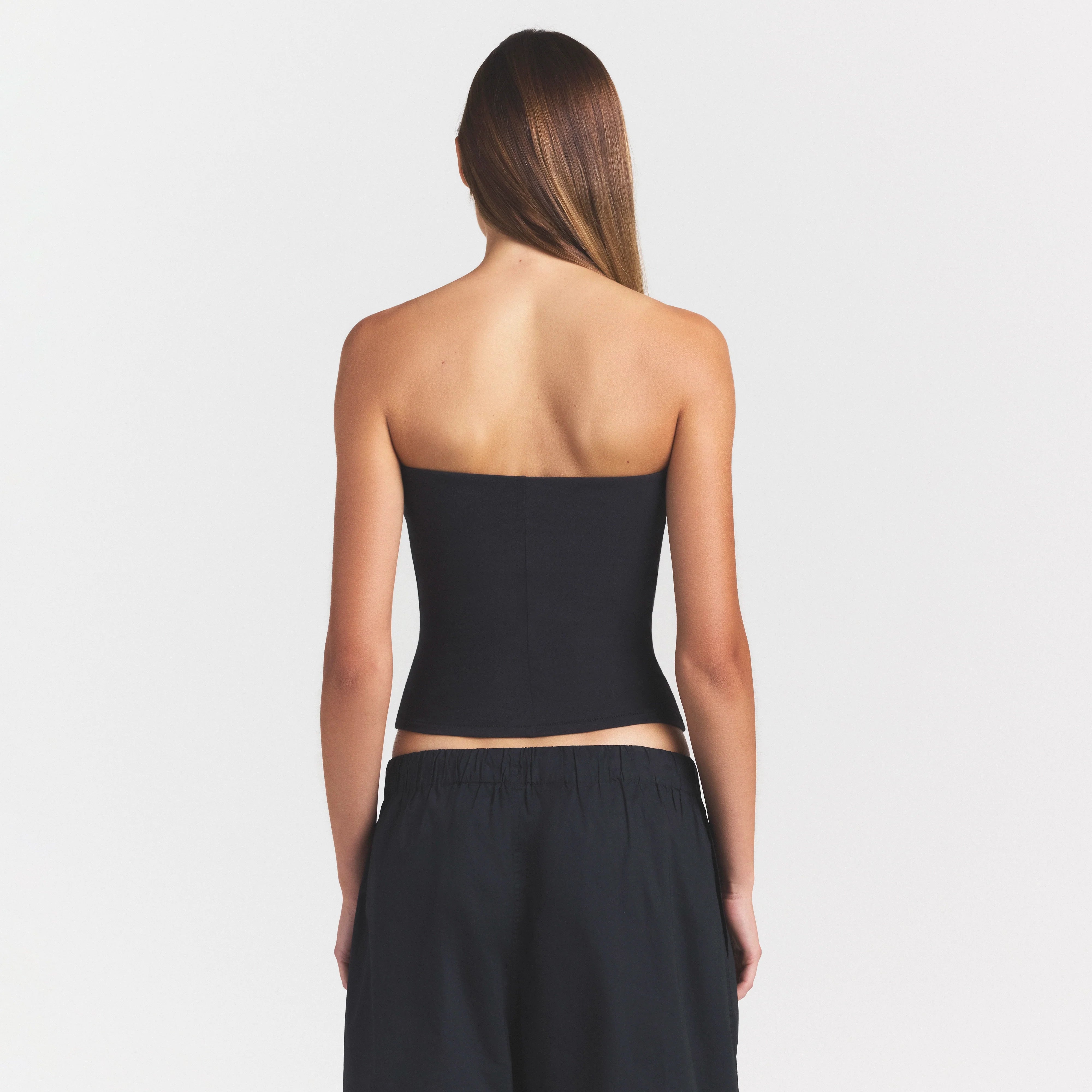 COTTON JERSEY TUBE TOP | SOOT